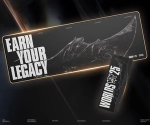 Official Genuine S15 League of Legends World Championship Large Mouse Pad - Picture 1 of 5