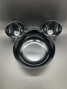 Set 2 ciotole Disney a forma di Topolino Zak! Ciotola snack nera Designs BN8 - Foto 1 di 5