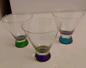 Dansk Spectra Cocktail Glasses Set Of 3 - Picture 1 of 6
