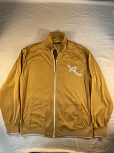 Rocawear Men's Size 2XL Track Jacket Maroon Polyester Hip Hop Y2K Heavy - Picture 1 of 10
