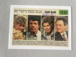 GUNDULA JANOWITZ Oper opera signed Magazinseite 10x15 Autogramm autograph - Picture 1 of 1