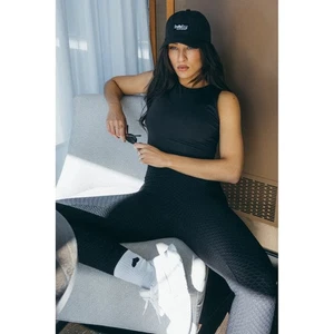 Booty by Brabants schwarze Leggings Krokohaut hohe Taille Training Athleisure Einheitsgröße - Bild 1 von 8