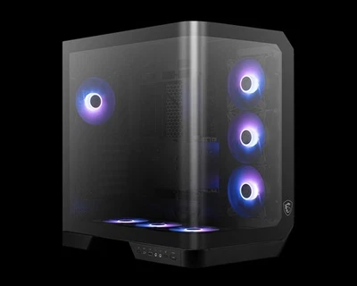 MSI MAG PANO 120R PZ - ATX Mid-Tower Gaming PC Case - 270degree  NO INCLUDE FANS - Image 1 of 4