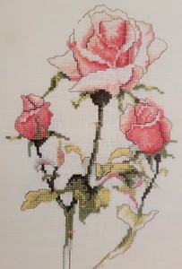 4 Flowers, Roses I, Hibiscus, Iris, Daffodils, from Watercolors by Janet Powers - Picture 1 of 9