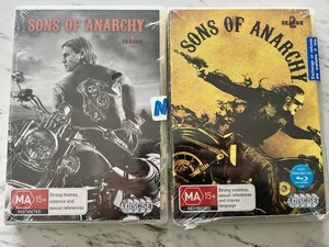 NEW: SONS OF ANARCHY Season 1&2 Action TV Series DVD Region 4 PAL Free Fast Post - Picture 1 of 7