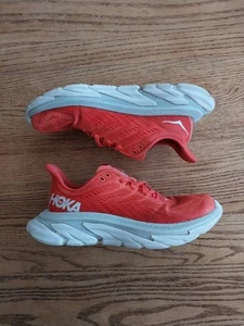 Scarpe da donna Hoka One One Clifton Edge bianco corallo caldo taglia 7,5 palestra corsa passeggio - Foto 1 di 9
