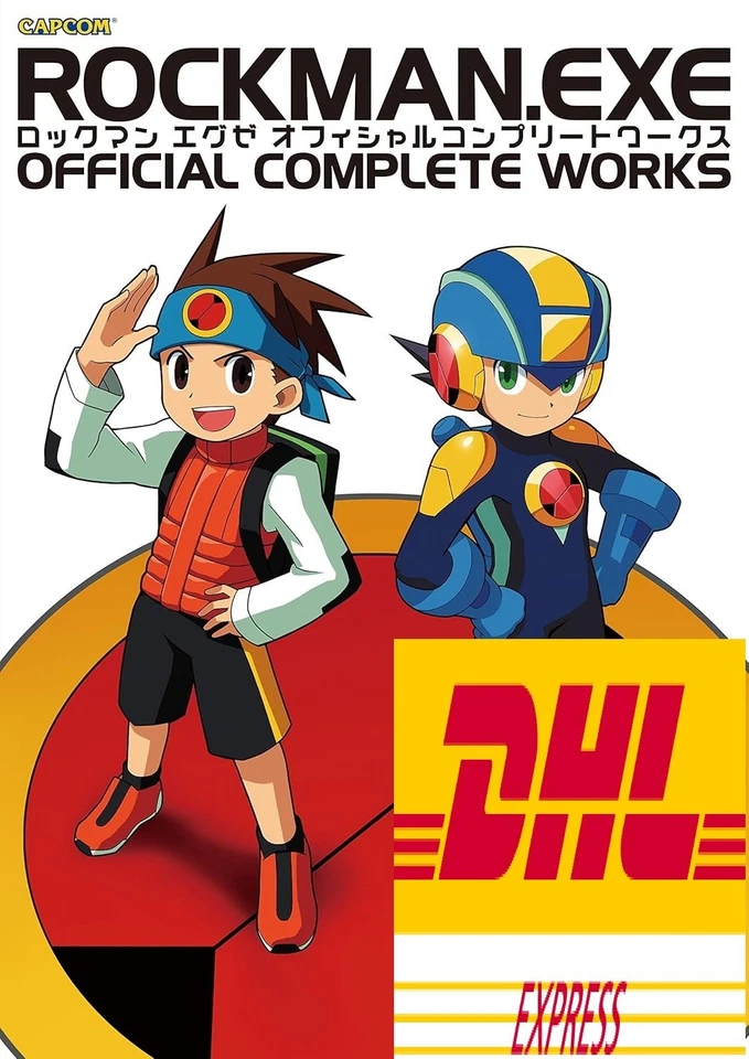 Rockman Megaman EXE Battle Network Official Complete Works Book At1206