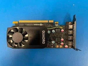 Nvidia QUADRO P620 2GB 4 x Mini Display Port GDDR5 PCIe x16 Low Profile - Picture 1 of 5