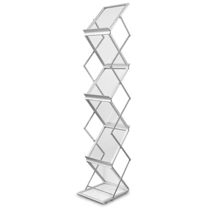 A4 PORTABLE FOLDING EXHIBITION BROCHURE STAND WITH CARRY BAG - Picture 1 of 6