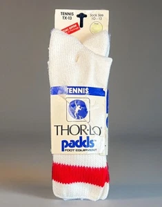 Calcetines De Colección 10-13 Thorlo Padds Tenis TX-13 A Granel Orlon Acrílico Nuevo de Lote Antiguo Equipo de Golf Años 90 - Imagen 1 de 10