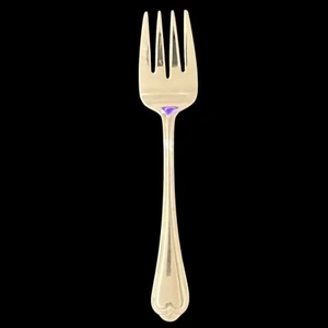 Pfaltzgraff Fairisle Cold Meat Serving Fork 8 1/4" Stainless 18/8 Retired Vntg - Picture 1 of 8
