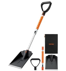 Lightweight Snow Shovel for Car, Extendable Snow Shovel with Thickened Blade - Picture 1 of 5