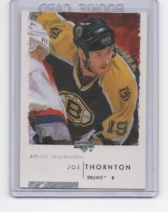 Joe Thornton 2003 Upperdeck Promo Sample Card  Boston Bruins - Picture 1 of 2
