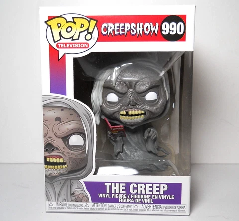 Funko POP! Creepshow The Creep #990 Vinyl Figure NIB Box Has Light Shelf Wear Cover