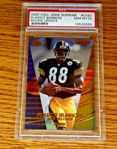 PLAXICO BURRESS 2000 Collector's Edge Supreme Update U163 PSA 10 Rookie RC /2000 - Picture 1 of 2