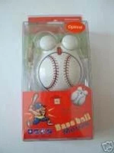 Optical USB Baseball Mouse with Three Buttons - Picture 1 of 3