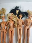 Vintage Barbie Doll Lot Mattel 1966 & 1975 Rubber Leg Twist Waist Blonde Hair