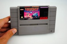 Firepower 2000 game for super nintendo ntsc version (us)