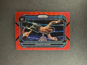 Ashante Adonis 2023 Panini Prizm Red Wave #86 2 WWE - Picture 1 of 2