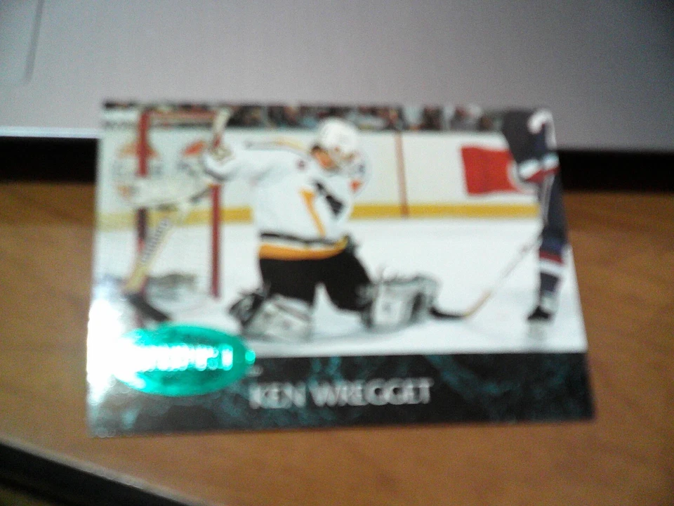 1992-93 PARKHURST EMERALD VERSION # 371- KEN WREGGET- PENGUINS - Image 1 of 1