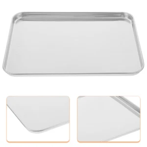 Baking Sheet with Rack Stainless Steel Grill Tray Barbecue Plate - Picture 1 of 12