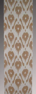 11 Yard HAND MADE UZBEK Natural SILK IKAT ADRAS FABRIC #8735 - Picture 1 of 3