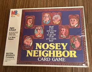 1981 Nosey Neighbor Card Game Milton Bradley Unopened Board Game Vintage Rare!!! - Picture 1 of 7