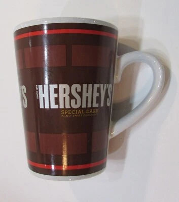 Vintage 1990s Hershey’s Since 1894 Special Dark Chocolate Brown Galerie Cup Mug - Image 1 of 4