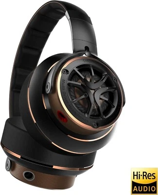 1MORE Triple Driver Wire Hi-Res THX® Over-Ear Headphones- Gold - Image 1 of 4