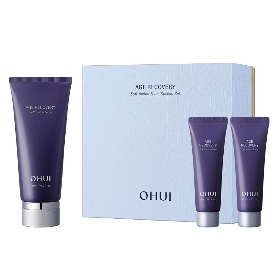 Juego especial limpiador de espuma de aminoácido suave OHUI Age Recovery Foto 1 de 1