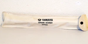 Yamaha Soprano Recorder Baroque Brown Instrument with Case Storage Sleeve - Picture 1 of 7