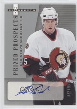 2005-06 Fleer Hot Prospects Prized /999 Christoph Schubert #208 Rookie Auto RC