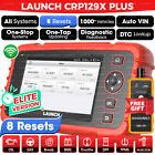 Launch Crp129x Plus Obd2 Scanner All System Diagnostic Tool Tpms Injector Coding