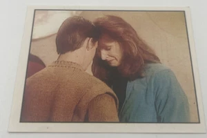 1987 Panini Star Trek the Next generation Sticker #209 Dr. Crusher & Wesley - Picture 1 of 2