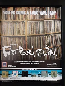 Fatboy Slim You've Come A Long Way Baby Rare Original Promo Poster Ad Framed! - Bild 1 von 1