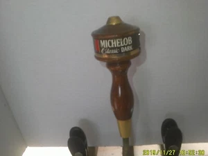 Michelob Beer Tapper Handles-Brass Top - Picture 1 of 2