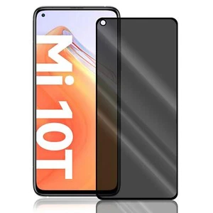 Film blindé pour Xiaomi Mi 10T/Mi 10T Pro Anti Spy Regard Protection Verre Film - Photo 1 sur 6