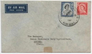 Airway Letter from NEW ZEALAND to ITALY - Picture 1 of 2