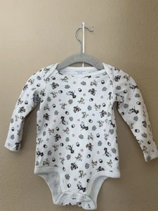 RALPH LAUREN INFANT BABY GIRLS COTTON Bodysuit SLEEVE COVERALL 9 MON - Imagen 1 de 2