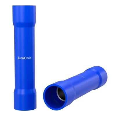 25x Stoßverbinder vollisoliert 1,5-2,5mm² Blau Quetschverbinder Kupfer verzinnt  - Bild 1 von 4