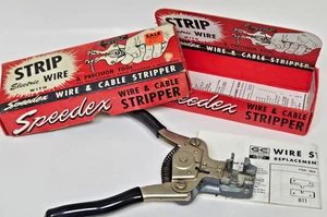 Vintage Speedex Wire & Cable Stripper Speed Strip 802 Complete in Box - Picture 1 of 10