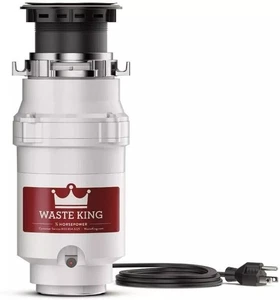 Waste King L-1001 1/2 HP Garbage Disposer - Picture 1 of 4