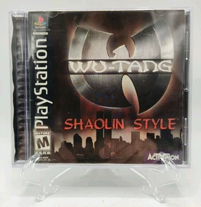 Wu-Tang: Shaolin Style (PS1, 1999) CIB mit Reg Card + Case Protector sehr guter Zustand getestet! - Bild 1 von 24