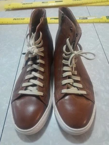 Crevo High Top Leather Leonard CV1878-225 Men's Sz 9.5 - Picture 1 of 7