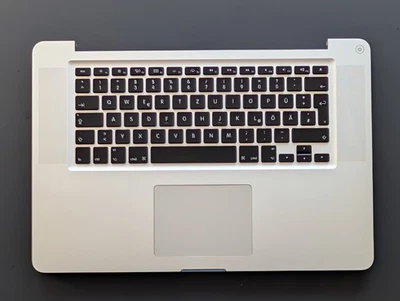 Original Apple MacBook Pro 15" Top Case komplett A1286 2011 069-8153 DE mit Akku - Bild 1 von 2