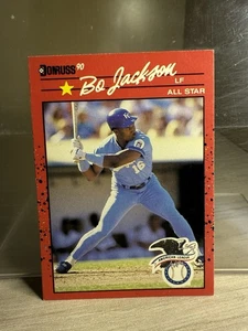 Donruss Bo Jackson Kansas City Royals All Star C35 1990 - Imagen 1 de 2