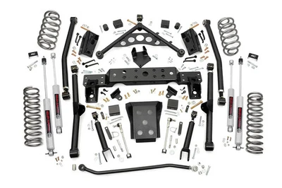 Rough Country 4" Long Arm Lift Kit for 1999-2004 Jeep Grand Cherokee WJ - 90820 - Image 1 of 4