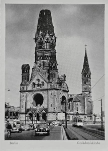 AK Berlin Kaiser Wilhelm Gedächtniskirche - Bild 1 von 2