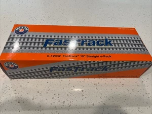 Lionel FasTrack 10” Straight 4 Pack 6-12032 - Picture 1 of 2