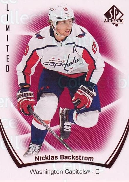 2021-22 SP Authentic Limited Red #80 Nicklas Backstrom - Image 1 of 1